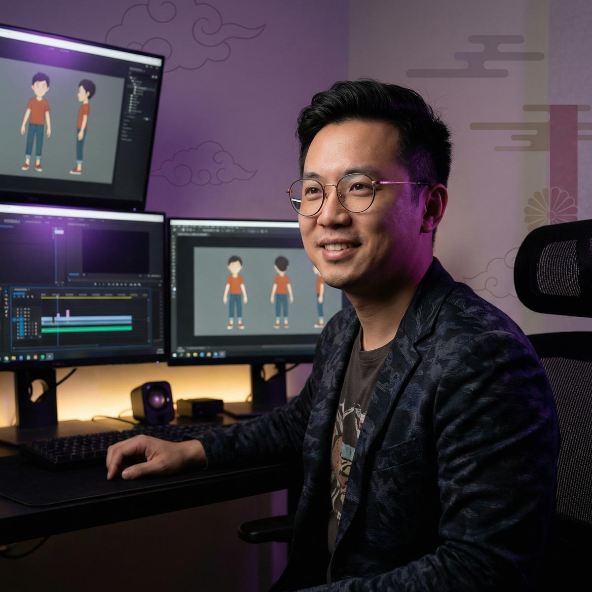 四虎剪辑师张逸风